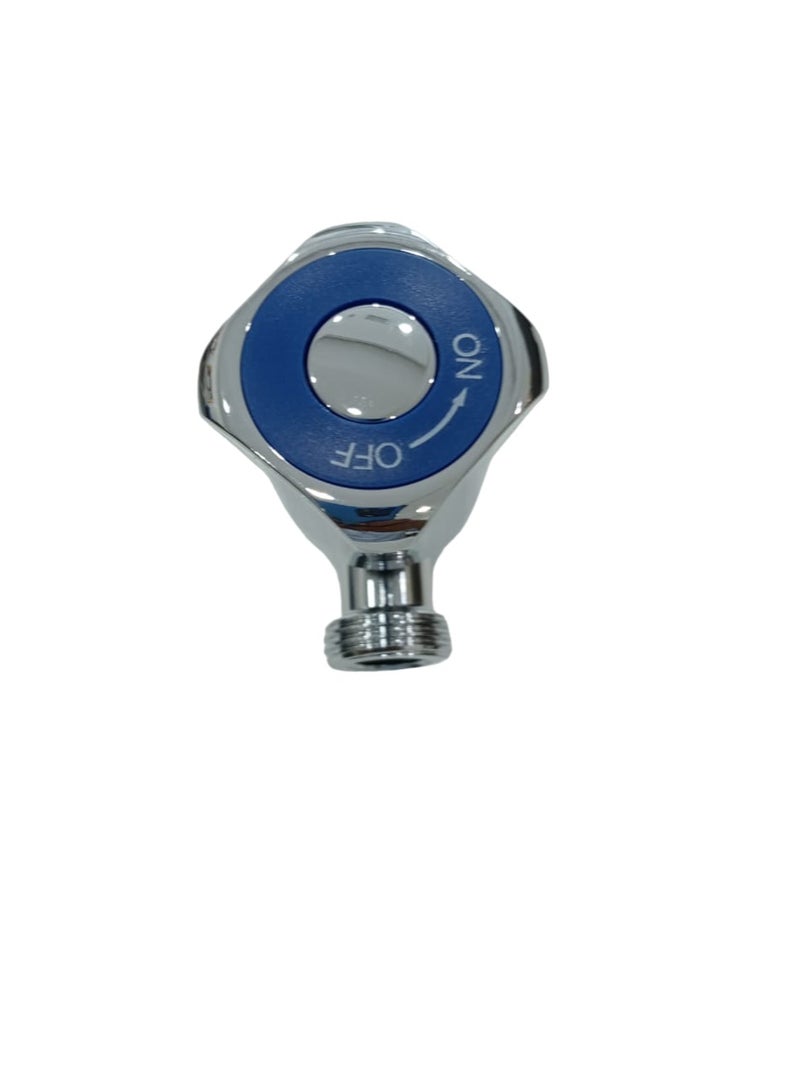"Stainless Steel Angle Valve with Copper Core | Triangle Valve for Bathroom & Kitchen" - Image 4