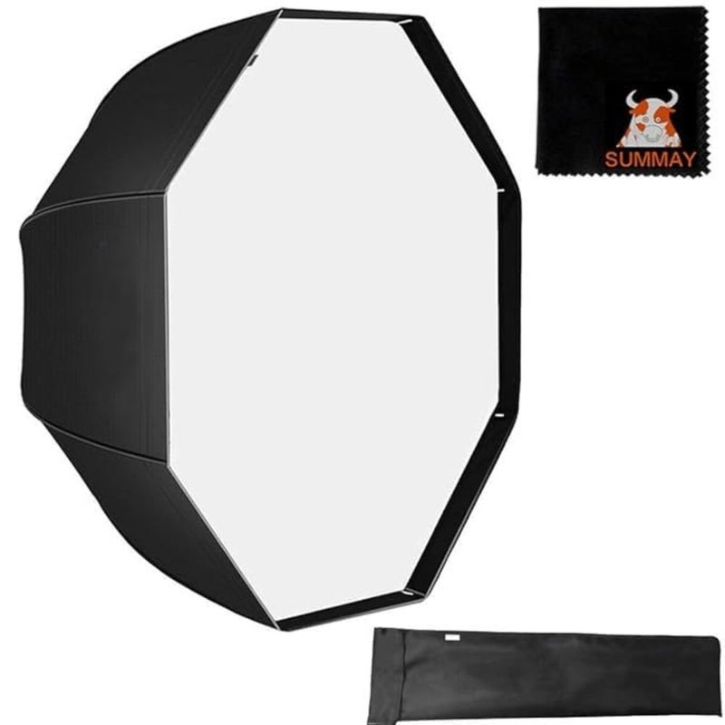 GodoxSB-UBW80، 80 سم Octa Softbox لـ Speedlite - أسود متجدد - Image 1