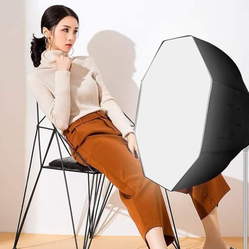 GodoxSB-UBW80، 80 سم Octa Softbox لـ Speedlite - أسود متجدد - Image 5