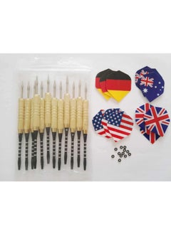 Y&D 12-Piece Steel Tip Darts Professional Metal Darts Detachable Steel Darts  - Image 3