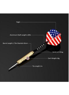 Y&D 12-Piece Steel Tip Darts Professional Metal Darts Detachable Steel Darts  - Image 5