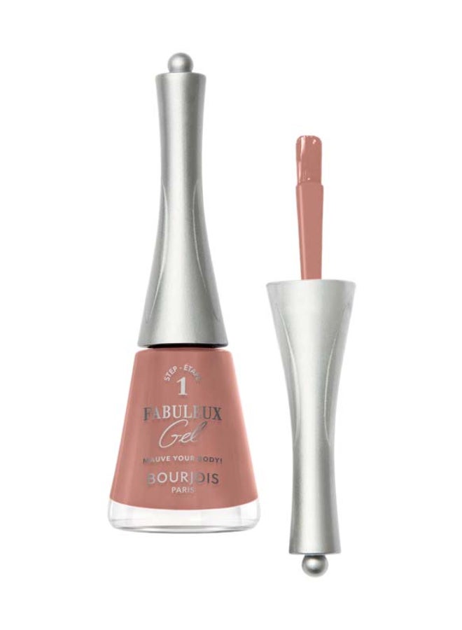 BOURJOIS PARIS Fabuleux Gel Nail Polish - 130 - Mauve Your Body - Image 1