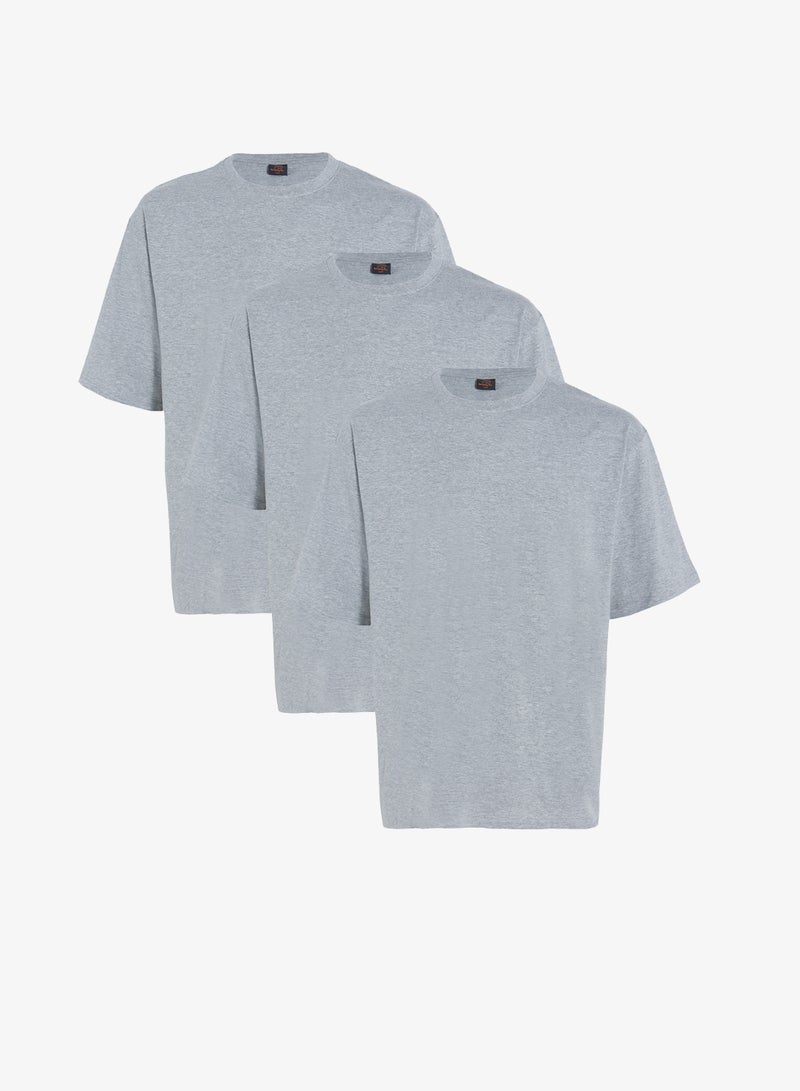 Seventy Five Basics Pack of 3 Oversized T-Shirt - Image 1