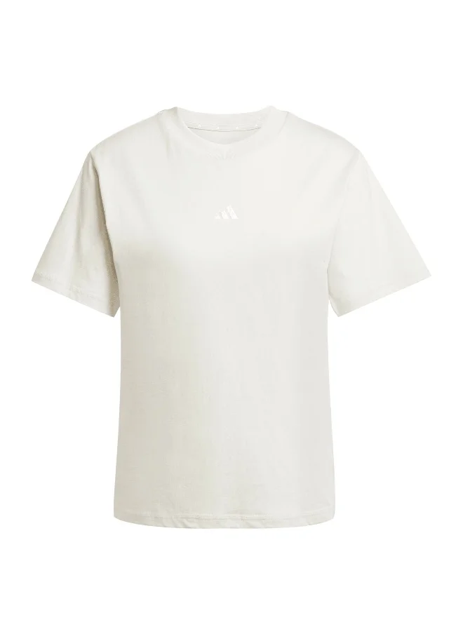 Adidas adidas essentials small logo cotton women t-shirt