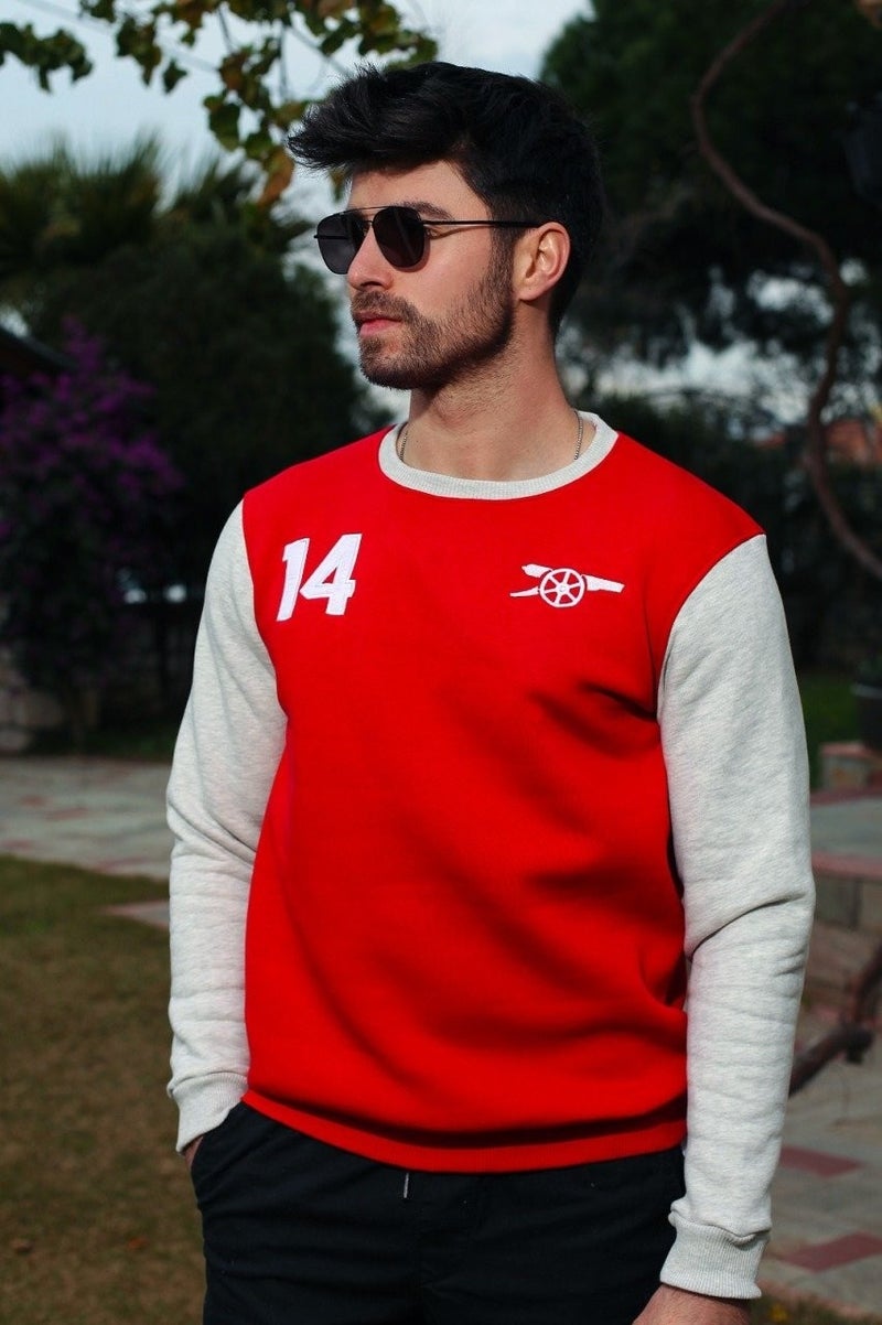 Offside - Arsenal Gunners Retro Sweatshirt - Image 2