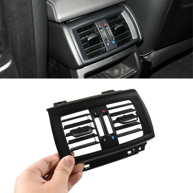 Goodithy Rear Air Vent Outlet Cover Rear Center Console AC Vent Air Conditioning Grille Panel Trim Replacement For BMW X3 X4 F25 F26 64229200888