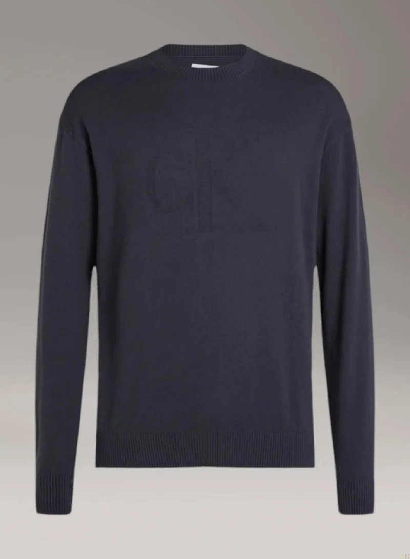 Calvin Klein Jeans  Monogram Logo Sweater for Men | Best Price UAE