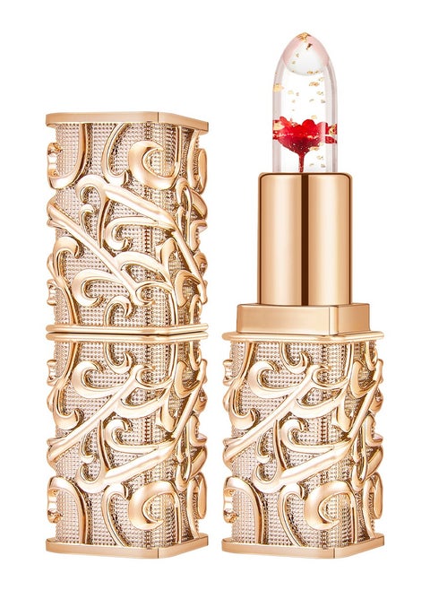 Waterproof Flower LipStick Jelly Flower Transparent Color Changing Lipstick Long Lasting Flower Lipsticks Lip balm