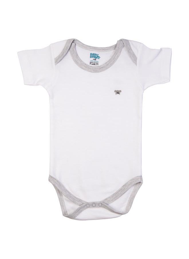 Babies Basic - Printed Romper - Pack Of 3, 0-3 Months , Multi Color - Image 1