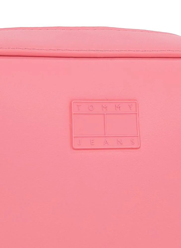 TOMMY JEANS Logo Detail Zip Over Crossbody