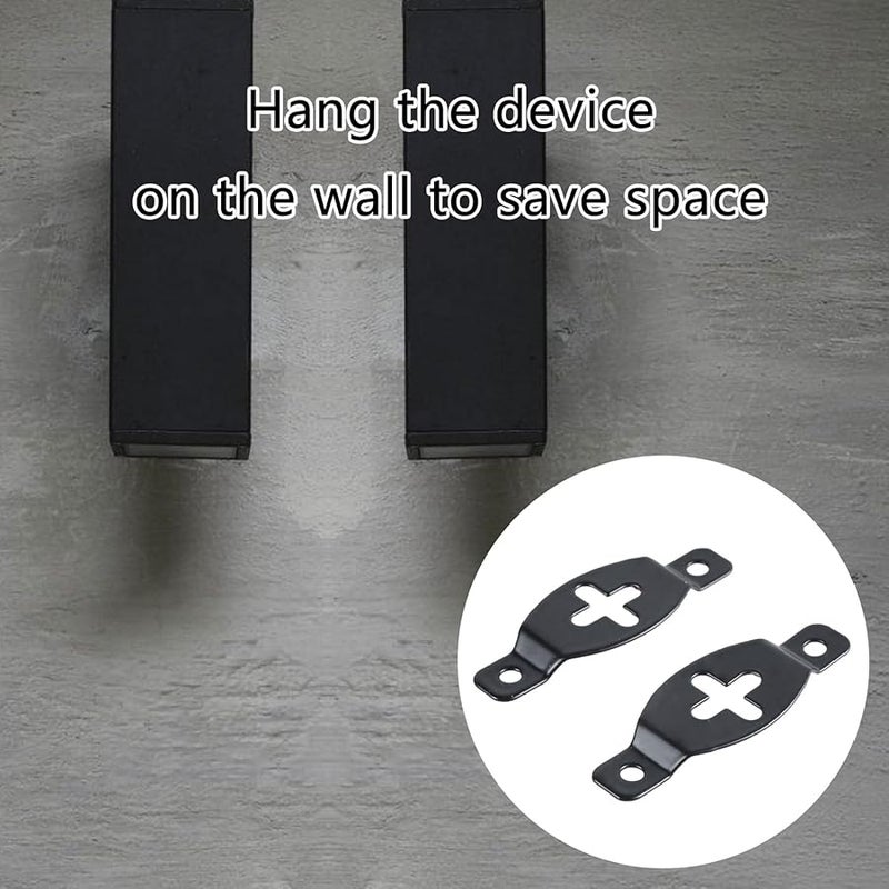 Black Wall Mount Speaker Brackets for Secure and Stable Equipment Installation - Image 5
