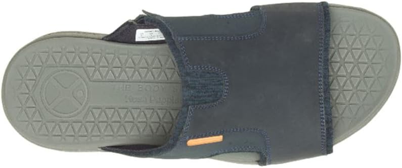 Hush Puppies صنادل هاش بايبيز زرقاء داكنة سهلة الارتداء - Image 5