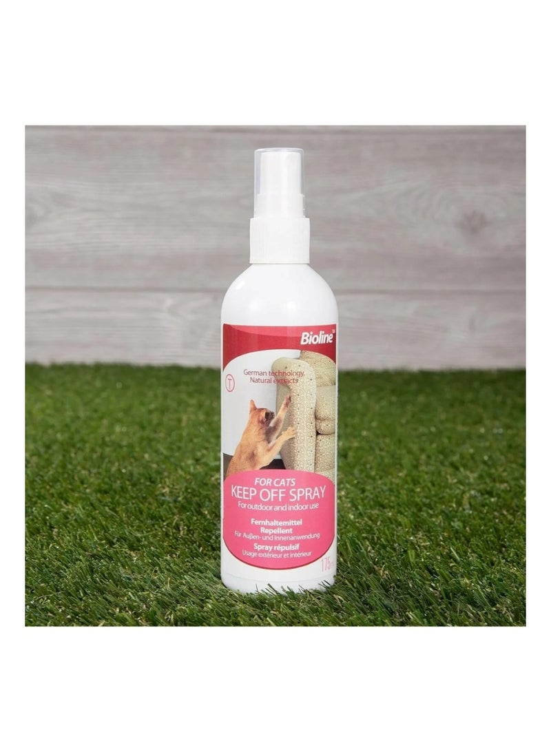 Bioline Keep Off Spray for Cats – 175 ml, Multicolour - Image 3