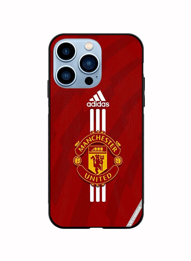 VR CREATIVE Protective Case Cover For Apple iPhone 14 Pro Max Man United Design Multicolour - Image 1
