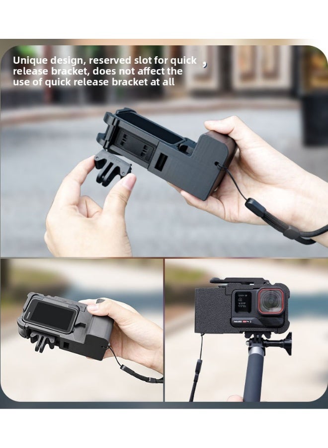 سني لايف لـ Insta360 Ace Pro 2 – مقبض تصوير شارع، يدوي سريع التركيب، خفيف الوزن، أداة تصوير محمولة للكاميرا - Image 5