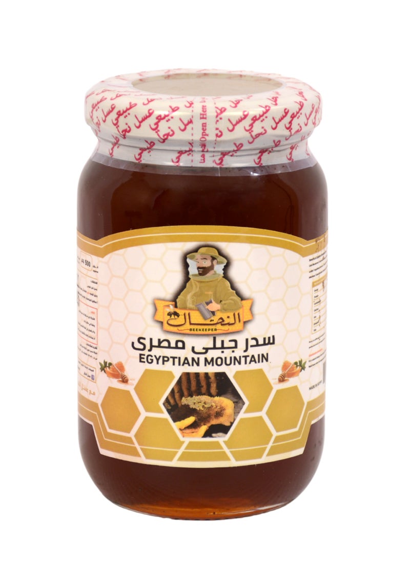 عسل سدر جبلي مصري طبيعي 100% 500 جرام