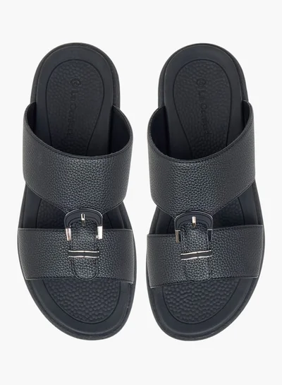 Le Confort Men's Buckle Detail Slip-On Arabic Sandals