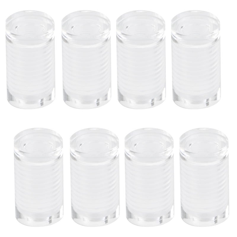 Antrader 8-Piece Acrylic Standoffs, 1/2" x 3/4", Wall Sign Mounting Hardware - Image 5