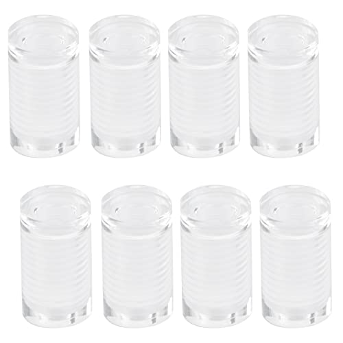 Antrader 8-Piece Acrylic Standoffs, 1/2" x 3/4", Wall Sign Mounting Hardware - Image 1