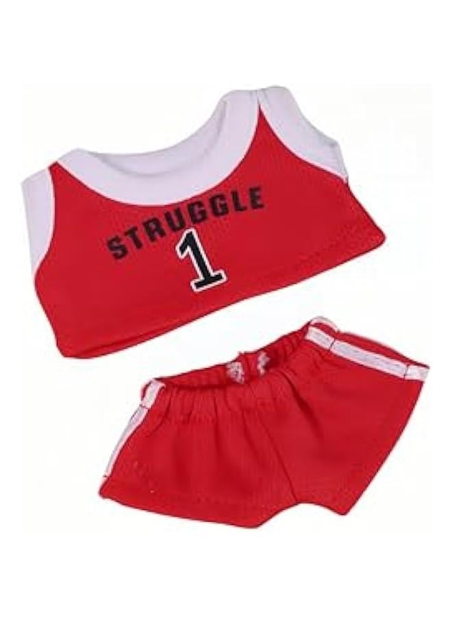【Basketball Uniform Doll Clothing Series】 Basketball Uniforms Specially Designed for 17cm Labubu Dolls, Labubu Clothing Accessories ( No Dolls ) (NO.8) - Image 2