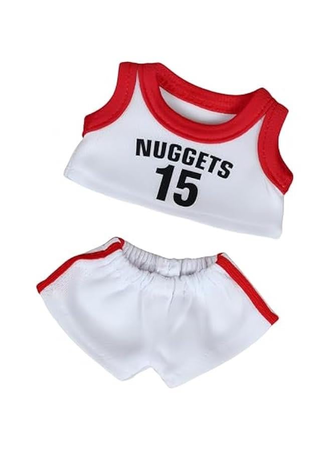 【Basketball Uniform Doll Clothing Series】 Basketball Uniforms Specially Designed for 17cm Labubu Dolls, Labubu Clothing Accessories ( No Dolls ) (NO.8) - Image 5