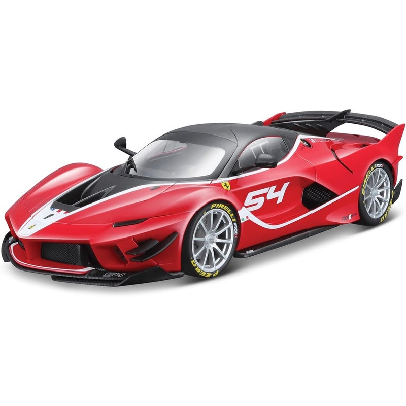 بوراجو سيارة فيراري FXX-K ايفو 1/18 الحديدية - احمر - 18-16908 - Image 1