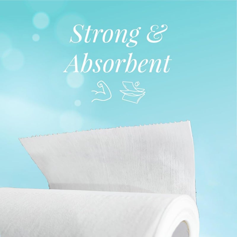 Warmfinity Multipurpose Kitchen Tissue/Towel 3 ply washable and reusable oil and moisture absorbent White Paper Roll (60 sheets per roll) (Pack of 3) - Image 3