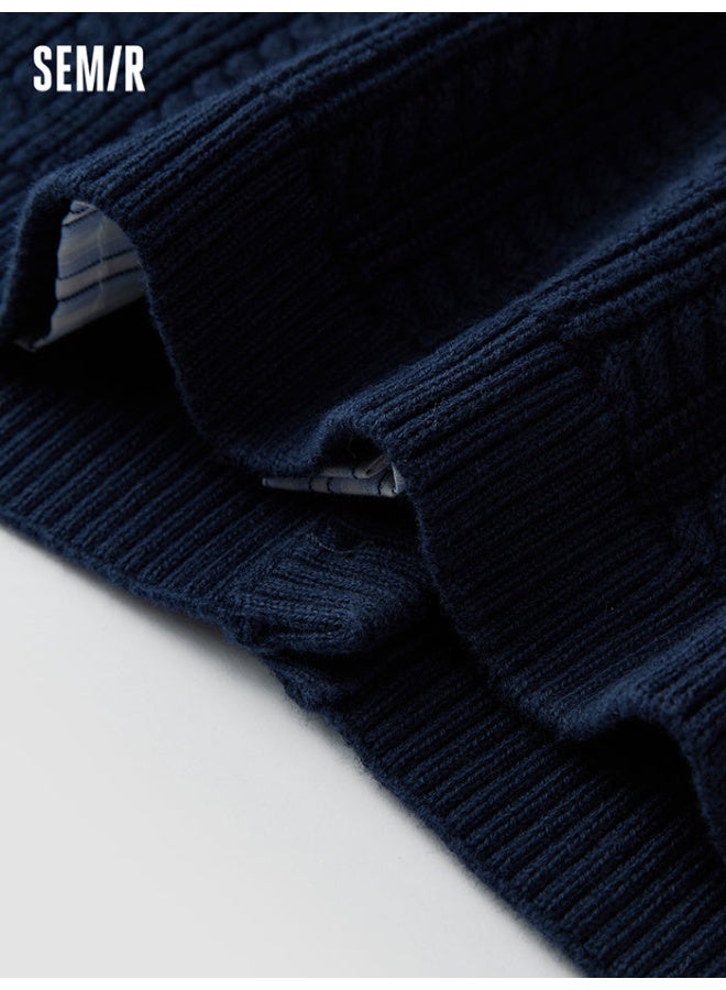 سيمير كارديغان محبوك مع قميص مخطط للنساء - Image 5