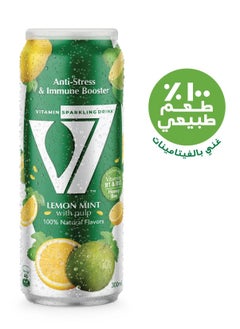 Vitamin Sparkling Drink 100% Natural Flavors - Lemon Mint