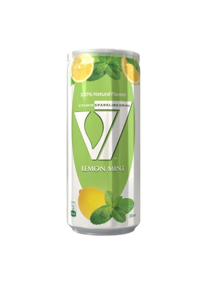 Vitamin Sparkling Drink 100% Natural Flavors - Lemon Mint