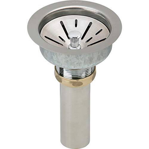 Elkay LK99FC 3-1/2" Drain Kit for Elkay Fireclay Sinks - Satin - Image 1