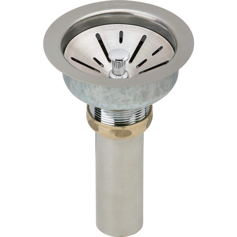 Elkay LK99FC 3-1/2" Drain Kit for Elkay Fireclay Sinks - Satin - Image 3