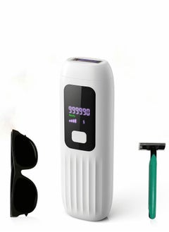 Hair Removal Device, Portable Home Permanent Laser with 999,990 Flashes,Auto and Manual Modes kit for Women Men Body Armpit, Arm, Bikini 、Legs Painless