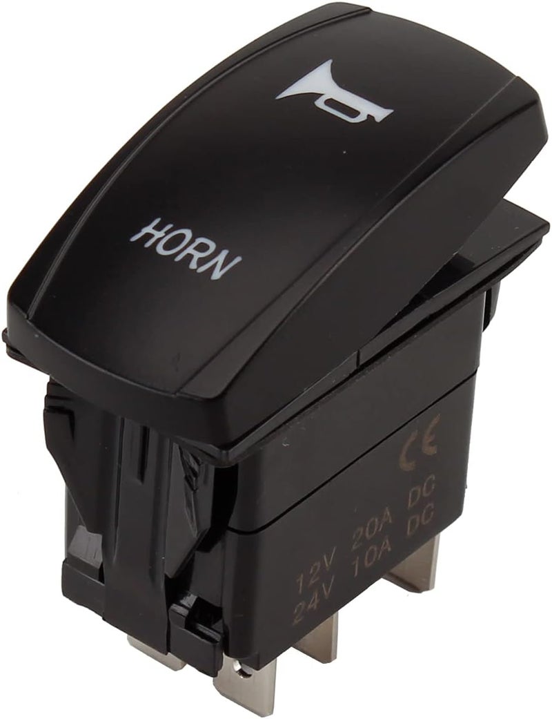 FARBIN UTV Horn Kit with Wire harness and Rocker Switch Led Light for Polaris RangerRZR Golf Cart, Can-Am Maverick Kawasaki Motorcycles Side by Side Dune Buggy Sportsman Sand Rail etc. - Image 4