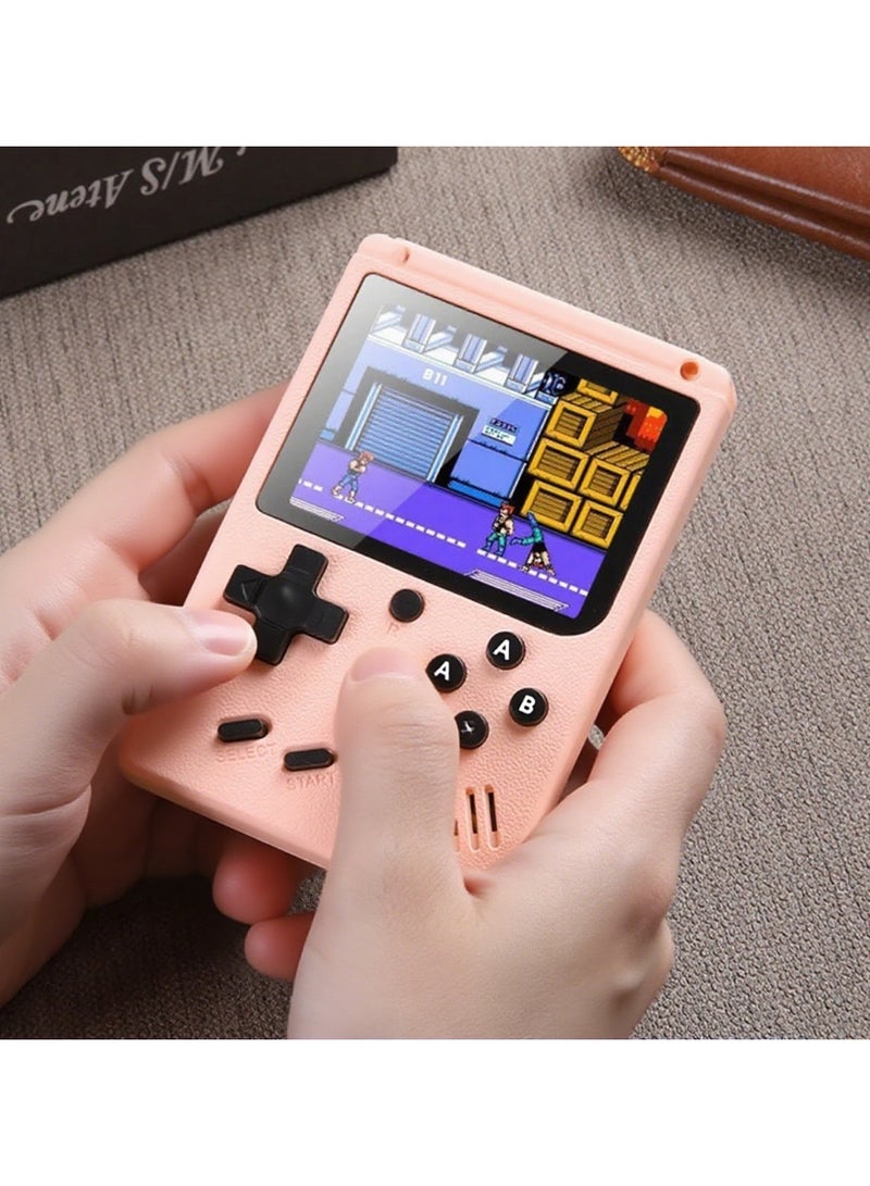 Daytoyz Pink Portable Vintage Game Console for On-the-Go Retro Fun - Image 1