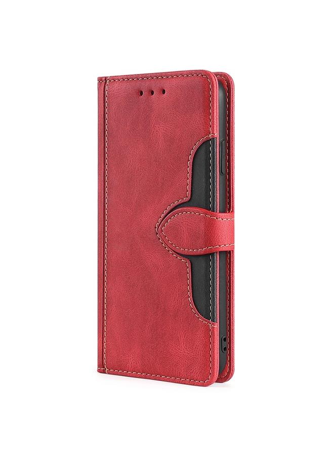 S-TOP Case For Infinix Note 40 5G Skin Feel Magnetic Buckle Leather Phone Case - Image 2