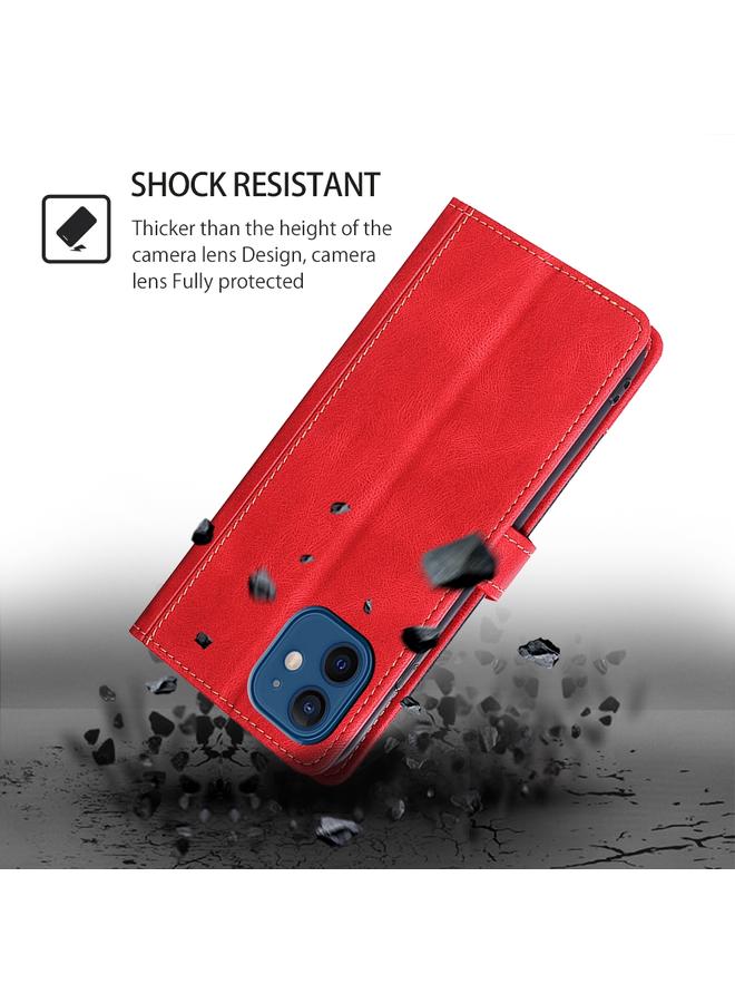 S-TOP Case For Infinix Note 40 5G Skin Feel Magnetic Buckle Leather Phone Case - Image 5