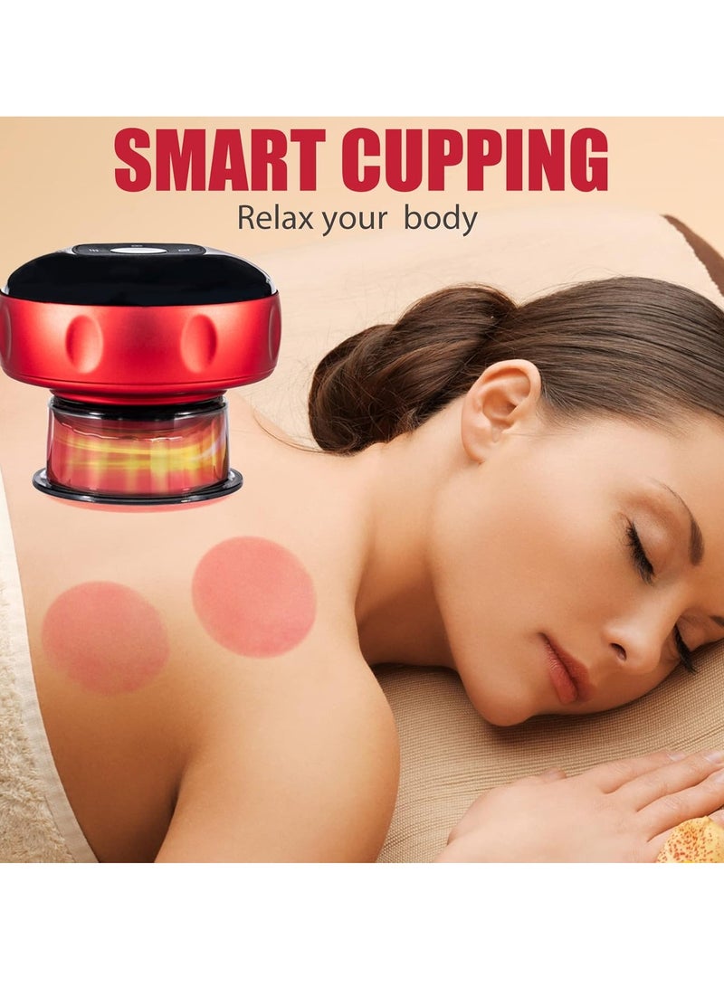 ELTRAZONE "Smart 3-in-1 Vacuum Cupping Therapy Set – Infrared Heating, Gua Sha Massage, and 12 Temperature Levels" - Image 3