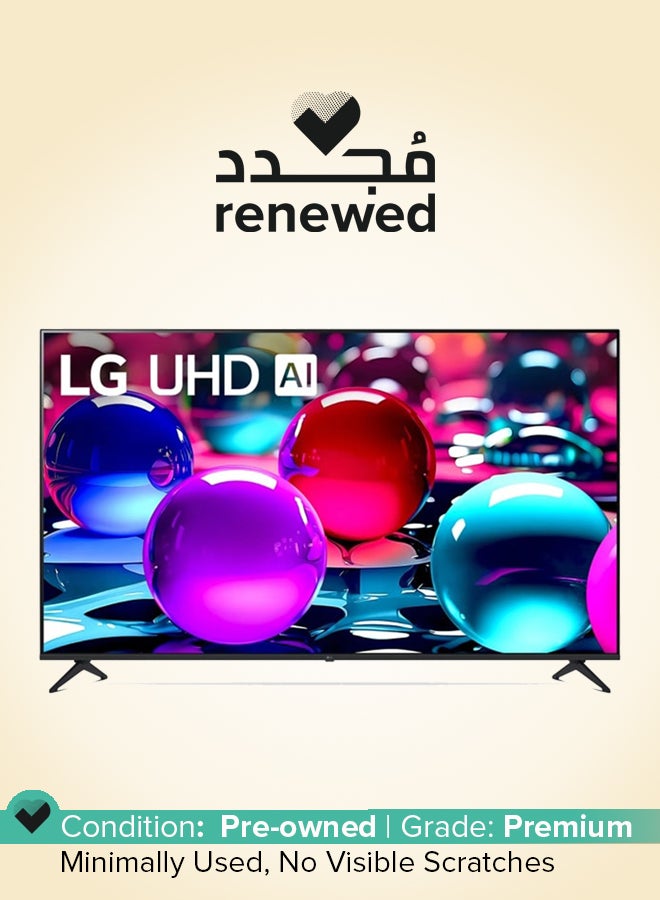 LG Renewed -  50-inch Smart TV - 4K 50UA75 black - Image 1