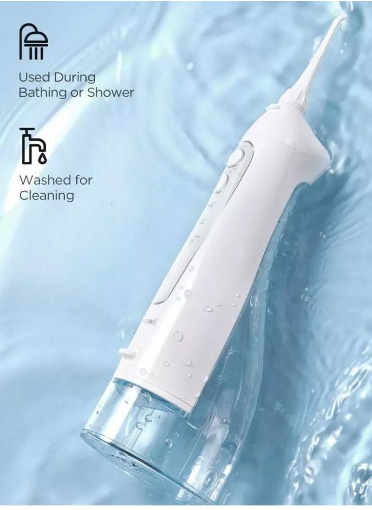 Fairywill - Portable Oral Irrigator USB Rechargeable Dental Water Flosser Jet Irrigator Dental Teeth Cleaner 3 Modes 300ML - Image 1