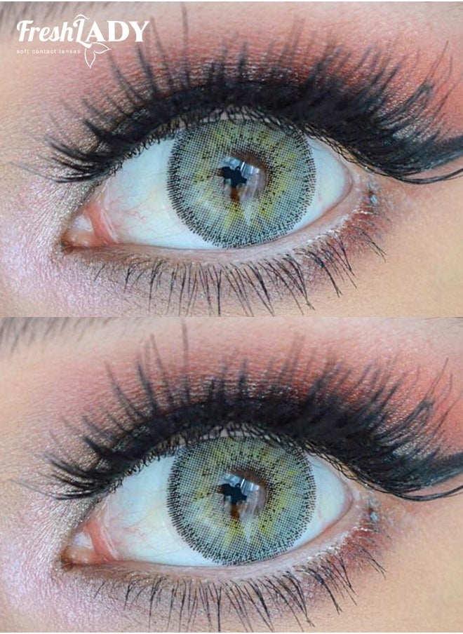 FreshLady Freshlady Cloud 14.20mm Colored Contact Lenses 1 Year Disposable for Daily Wear  - Image 2