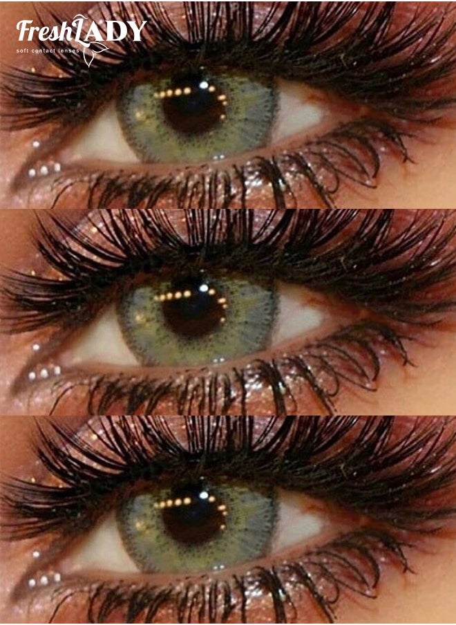 FreshLady Freshlady Cloud 14.20mm Colored Contact Lenses 1 Year Disposable for Daily Wear  - Image 4