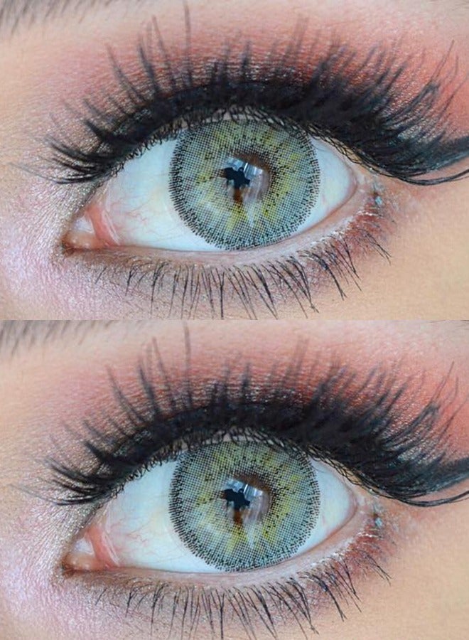 عدسات فريشليدي كلاود الملونة 14.20 ملم للاستعمال اليومي، سنوية الاستخدام