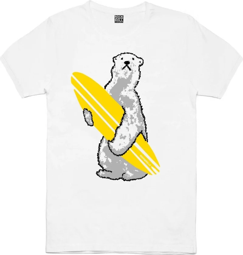 Rock&Roll Cute Ghost, Polar Surf Women's 2-Piece Eco Pack T-Shirt