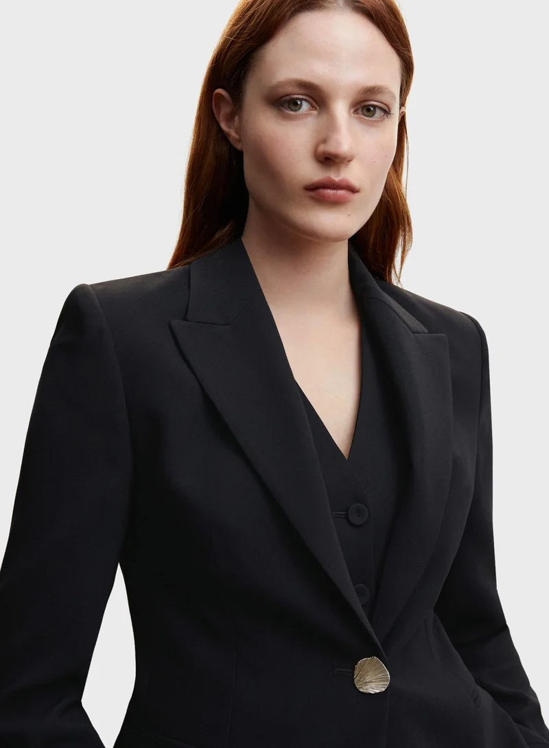MANGO Tailored Blazer