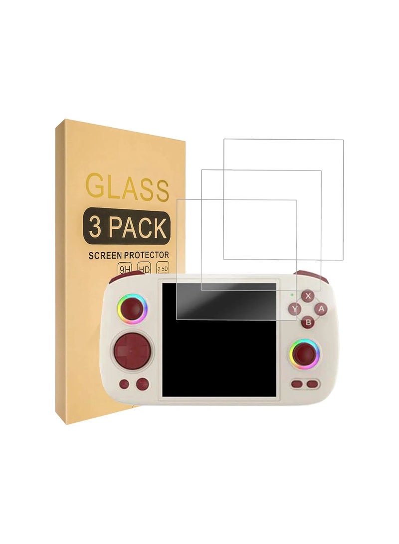 general Screen Protector Compatible with Anbernic RG Cube, Tempered Glass Screen Protector [9H Hardness] [3 pcs] Bubble Free Screen Protector - Image 1