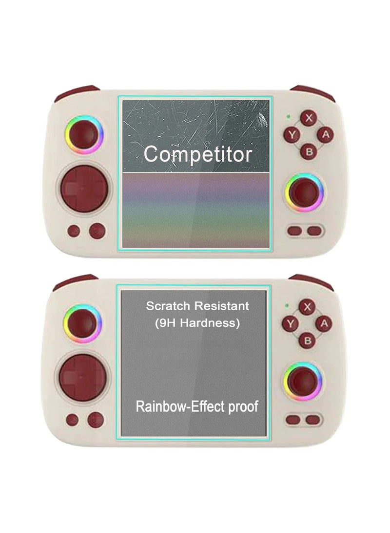 general Screen Protector Compatible with Anbernic RG Cube, Tempered Glass Screen Protector [9H Hardness] [3 pcs] Bubble Free Screen Protector - Image 2