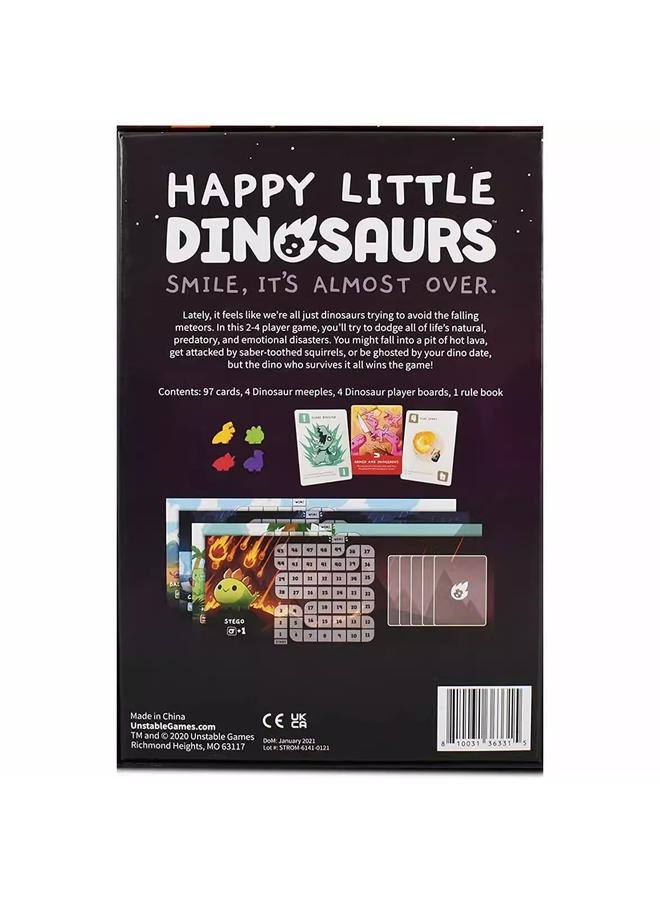 Bluejw Happy Little Dinosaurs Full English Unicorn Chess Strategy Board Game Card Game - Image 3