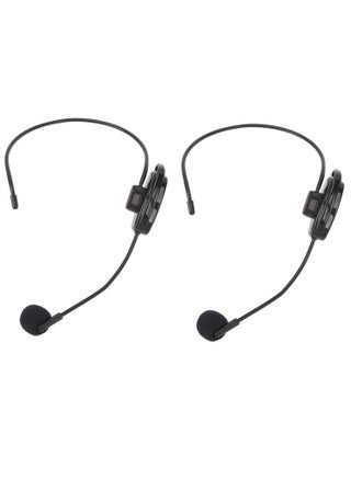 Wireless Microphone Headset with Noise Reduction, Rechargeable 2.4G Dual Headset Mic System, Long Range Wireless Headset Mics for Teachers, Stages, Guides, and Presentations - pzsku/Z0337C622143EC5164D17Z/45/_/1734510042/5897549a-70f1-44da-a185-a08c514a7a5c