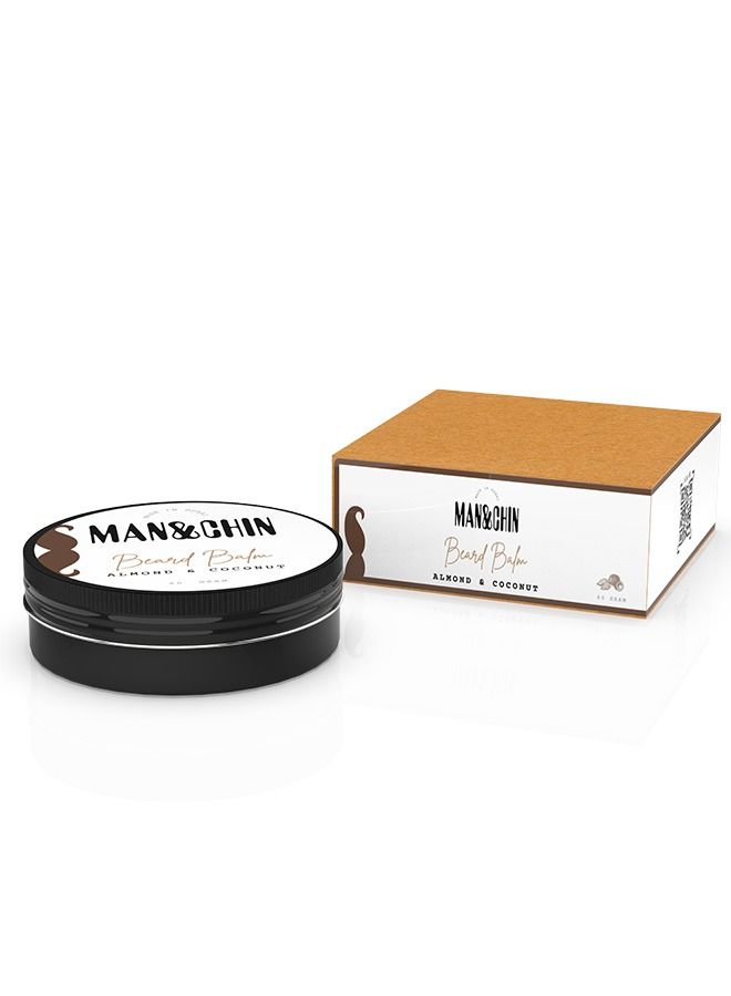 MAN&CHIN Beard Balm - Almond & Coconut - Image 5